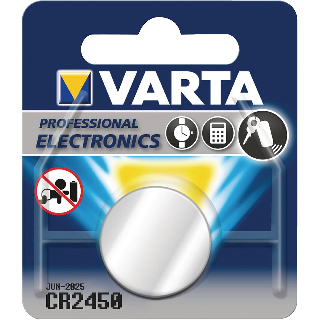 Varta CR2450 3V Lithium Coin Battery