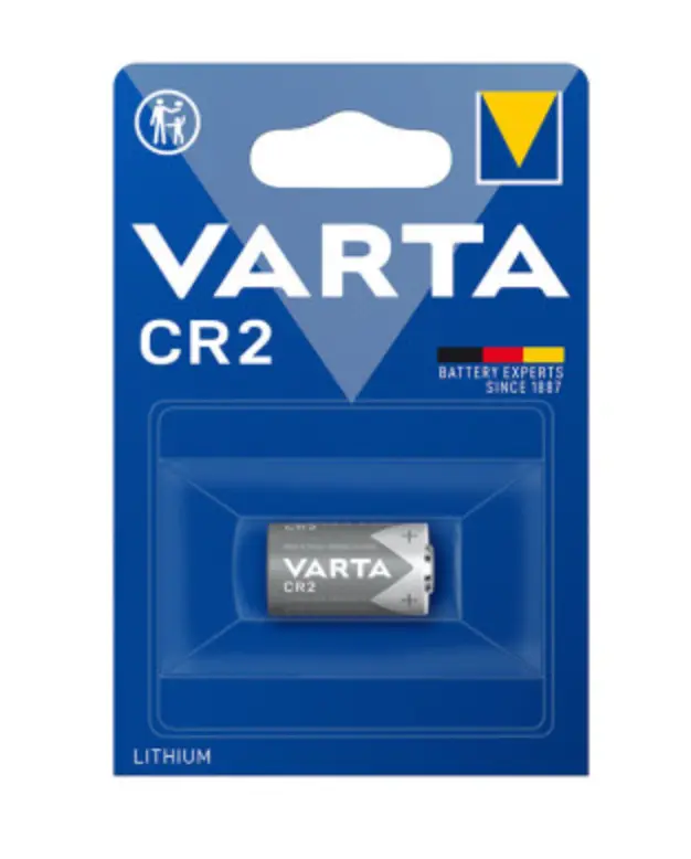 Varta CR2 Lithium Battery 3V (Made in Germany)