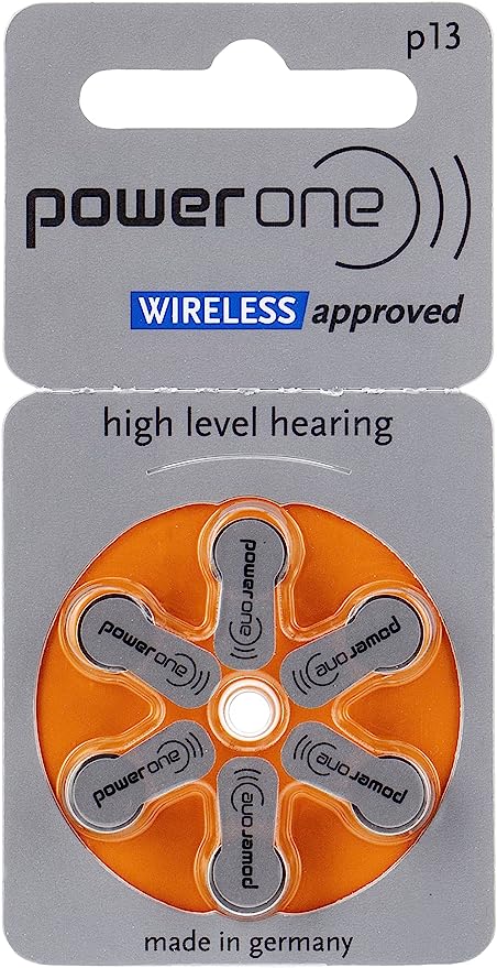 Varta Rayovac Extra 13 (PR48) Zinc-Air Hearing Aid Batteries - 6 Pack