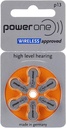 Varta Rayovac Extra 13 (PR48) Zinc-Air Hearing Aid Batteries - 6 Pack