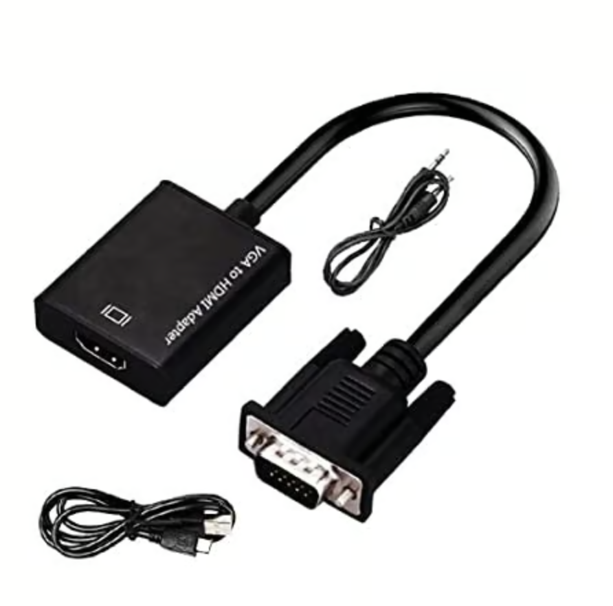 VGA to HDMI Adapter (with Audio)