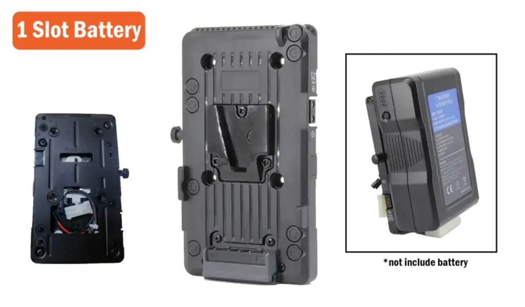 V-Mount Battery Power Transfer Plate VK-01 with D-Tap Port