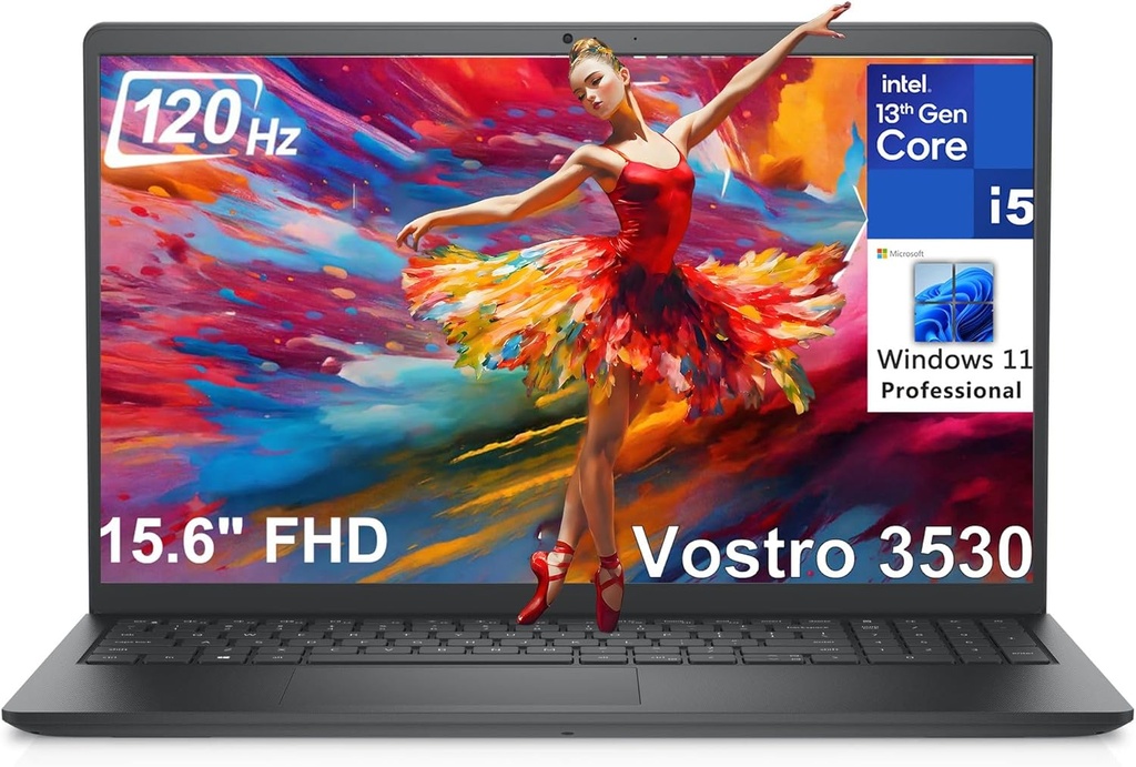 Dell Vostro 15 3530 Laptop, Intel Core i5 13th Gen, 16GB RAM, 512GB SSD, 15.6" FHD