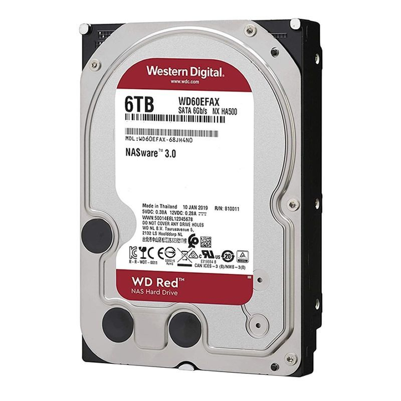 WD Red 6TB 3.5" NAS Hard Drive