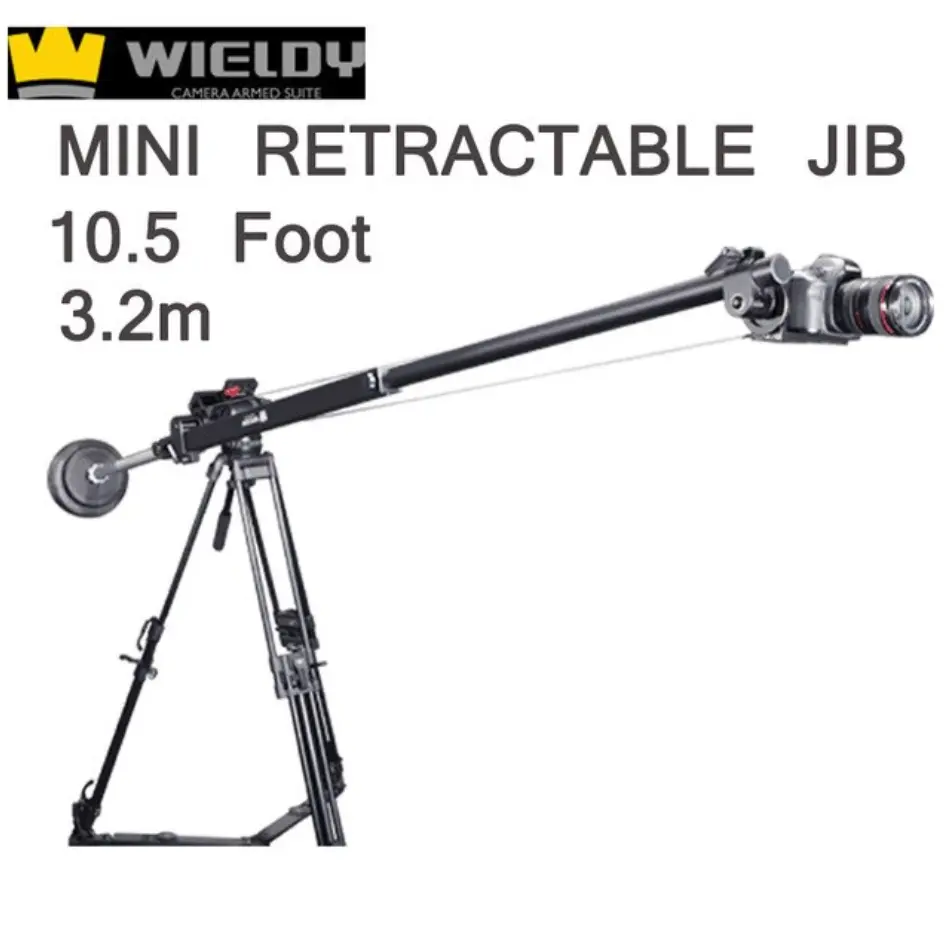 Wieldy 3.2m Portable Camera Jib Crane for DSLR