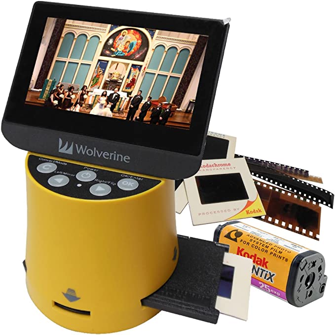 Wolverine Titan 8-in-1 High-Resolution Film to Digital Converter with 4.3" Screen and HDMI Output