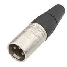 Yongsheng YS176 3-Pin XLR Female Cable Connector (Nickel)