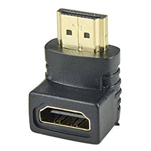HDMI to HDMI 90dgree L Shape Male to Female Adapter