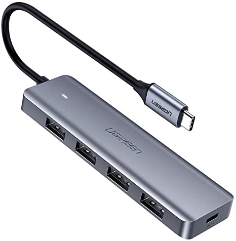 موزع 4 مداخل USB 3.0 مع مدخل طاقة Micro USB اضافي / UGREEN 70336:CM219