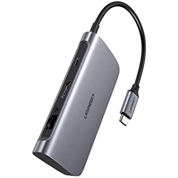 Ugreen 50771 / CM121 PD Charger USB 3.0 HUB with Type-C HDMI Card Reader Interface