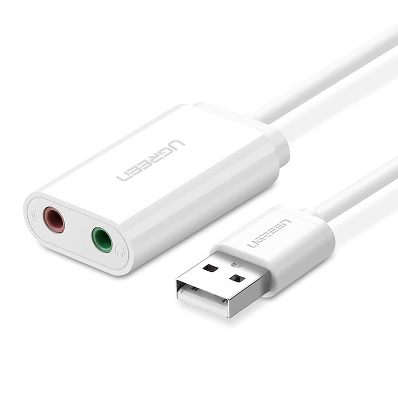 مخرج صوت خارجي USB 2.0 من يو جرين / UGREEN (30143/US205)