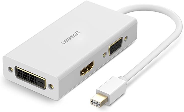 Ugreen Model: 20417 Mini Display port to HDMI&VGA&DVI Converter