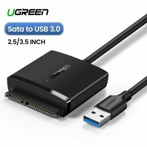 USB 3.0 to SATA Adapter Cable Black / Ugreen 60561