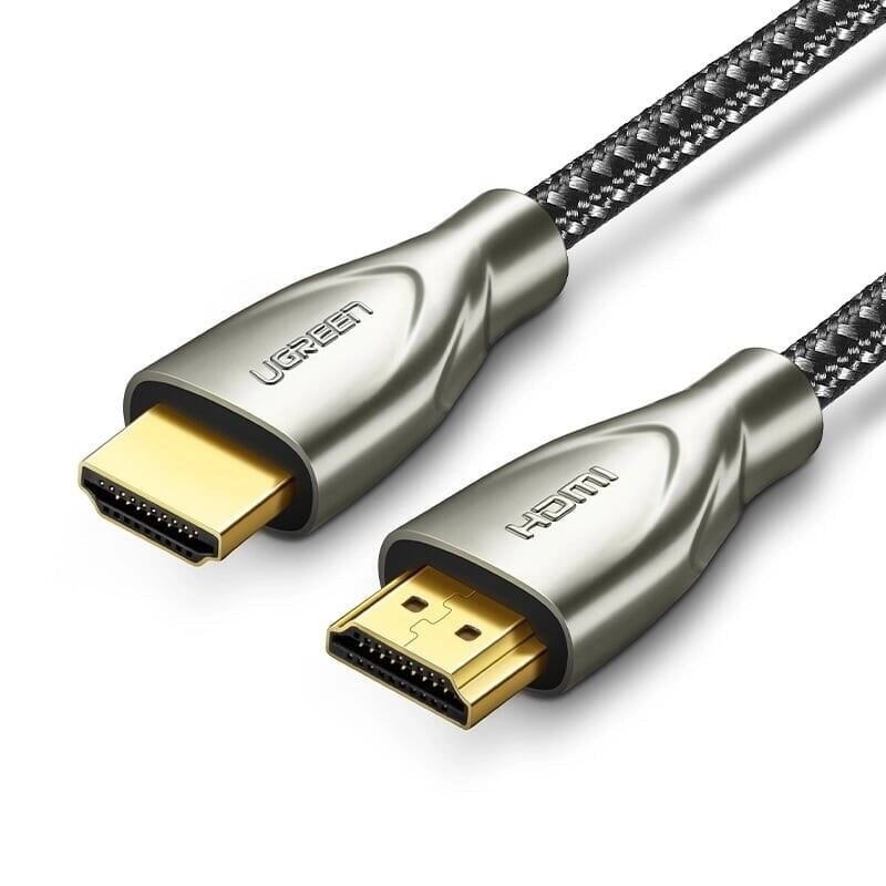 كابل HDMI مدمج ب الياف الكربون و سبائك الزنك بطول 10 متر / UGREEN 50112