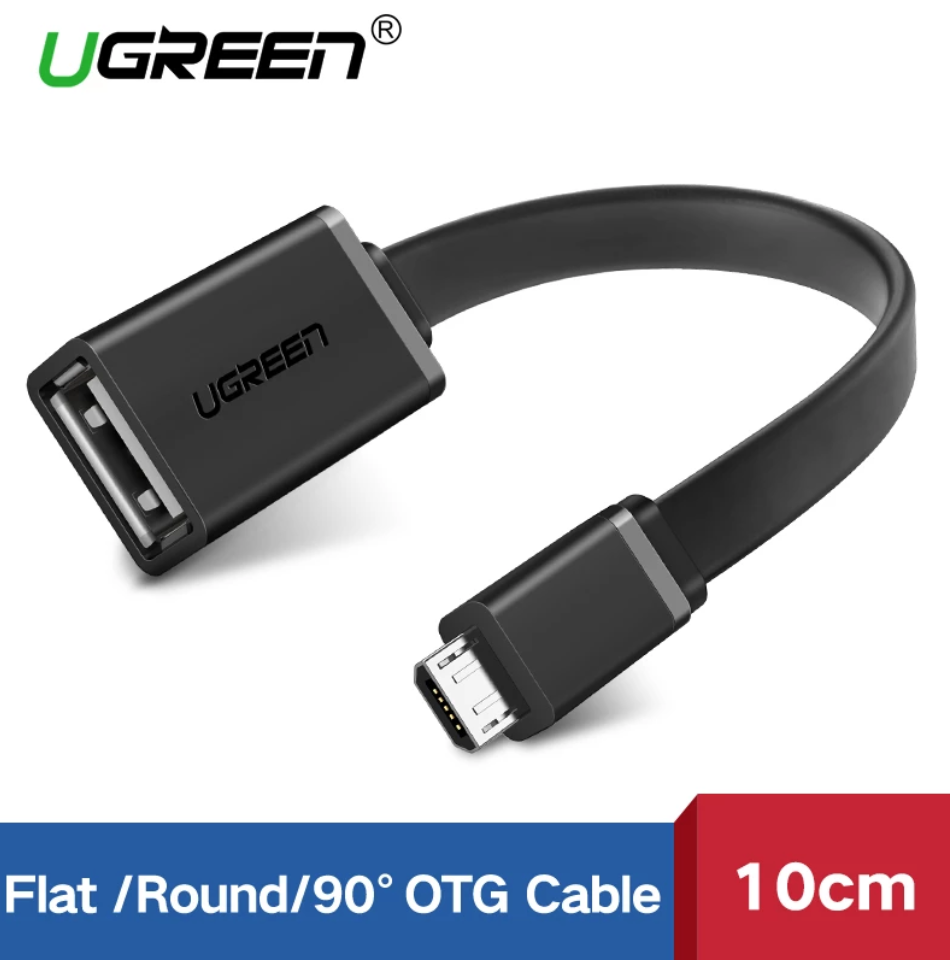 كابل Micro USB الى USB female من يو جرين / UGREEN 10821”US133