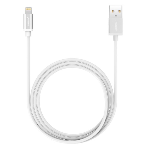 Ugreen Model:20730 lightning to USB Cable(ABS case) White 2M