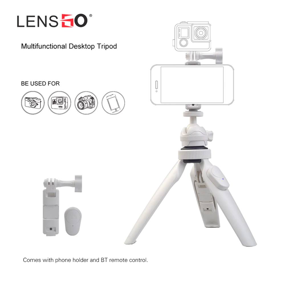 Lensgo L322 Multifunctional Desktop Tripod for Camera, Mobile, and GoPro