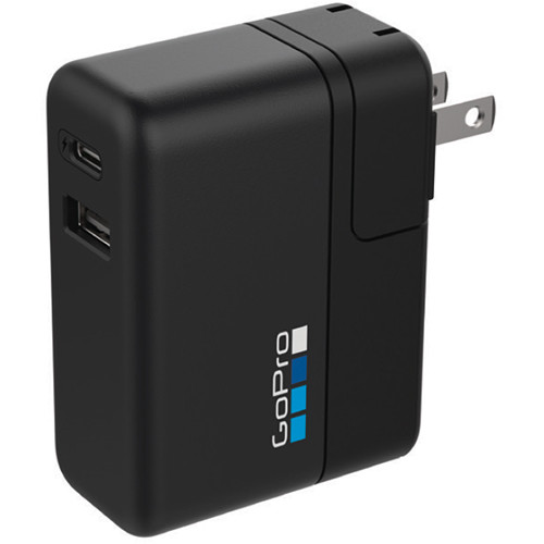 شاحن GoPro Supercharger ثنائي المنافذ عالمي (أصلي)