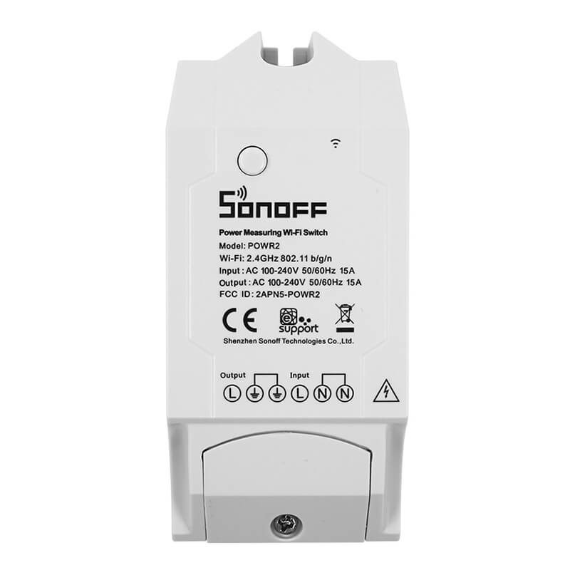 Sonoff POW R2 15A Smart Wi-Fi Switch with Power Monitoring