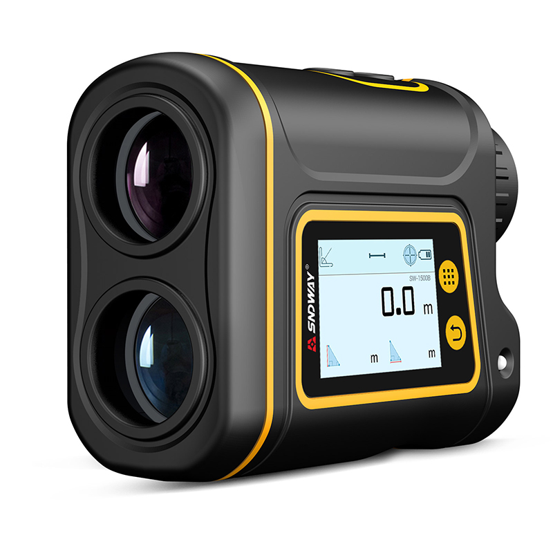 SNDWAY SW-1500B Touch Screen Digital Golf Laser Rangefinder 1500m Telescope