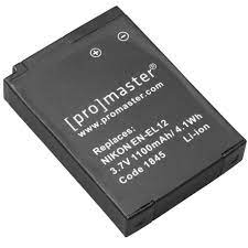 Replacement Battery For Nikon EN-EL12