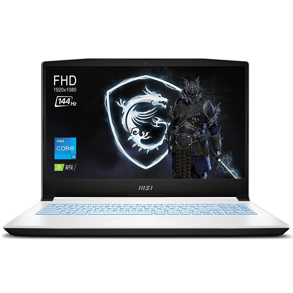 MSI SWORD 15 CPU : Intel Core i7-12650H (up to 4.5 GHz , 18 MB cache, 12 cores) RAM: 16 GB DDR4 SDRAM Screen: 15.6″ FHD, IPS-Level 144Hz 45% NTSC Thin Bezel GPU: NVIDIA GeForce RTX 3060 (6GB GDDR6) SSD: 1TB M.2 NVMe