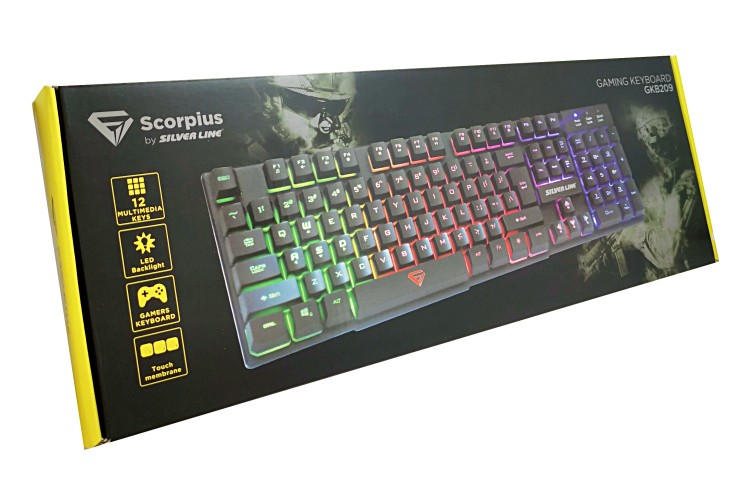 Keyboard Scorpius By Silver Line GKB209