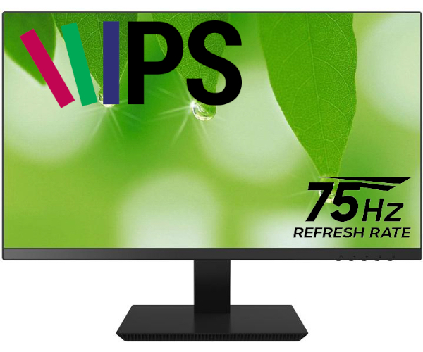 Solid H2390 MONITOR FHD IPS 5Ms VGA HDMI Speakers 75Hz Black