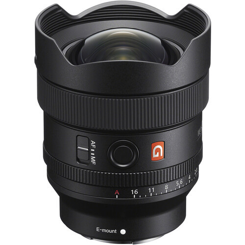 Sony FE 14mm f/1.8 GM lens