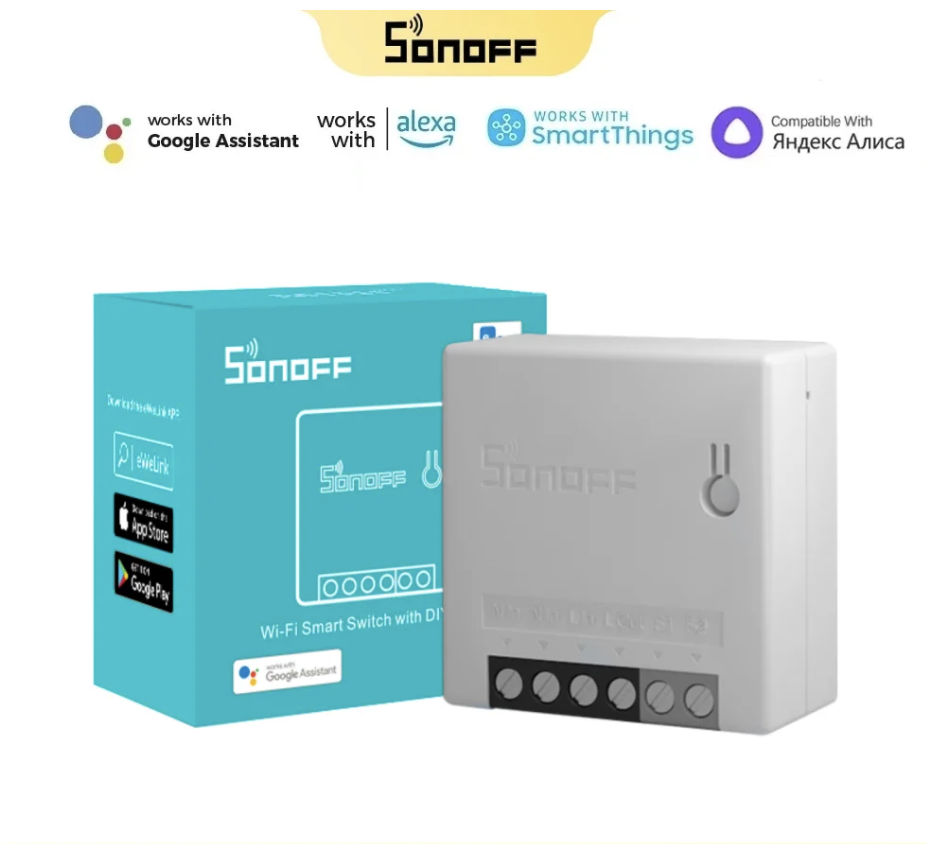 SONOFF MINIR2 Wi-Fi Smart Switch (Two-Way DIY)