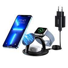 Choetech 3 in 1 Holder Magnetic Wireless Charger T587-F