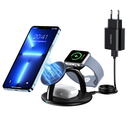 Choetech 3 in 1 Holder Magnetic Wireless Charger T587-F