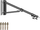 Neewer ST-WM130 Wall Mounting Triangle Boom Arm for Ring Light, Monolight, Softbox, Reflector, Umbrella, and Photography Strobe Light, Support 180 Degree Rotation, Max Length 4.3 feet/130cm (10092981)