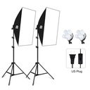 مجموعة إضاءة سوفت بوكس PULUZ PKT3134 – قطعتان بحجم 50×70 سم