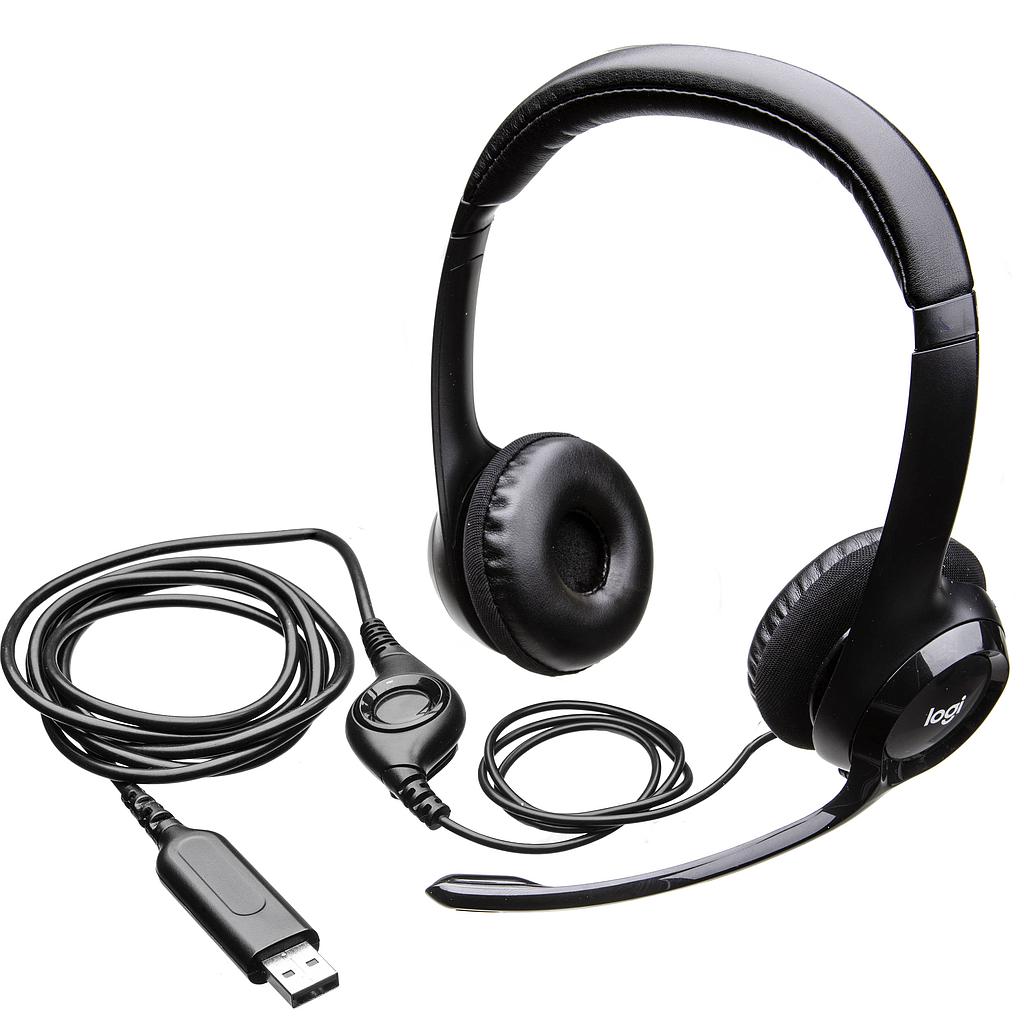 Logitech H390 Headset / Headphones with microphone