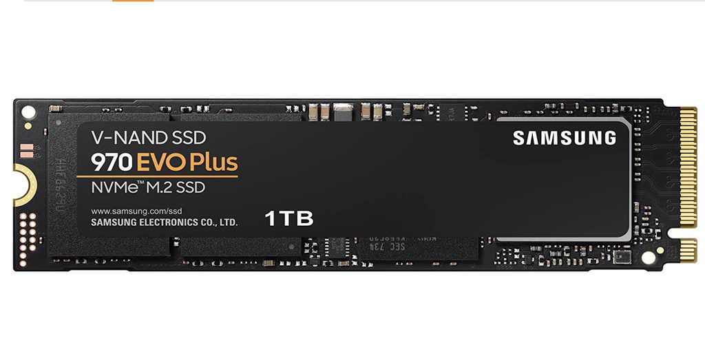 SAMSUNG 970 EVO Plus SSD 1TB NVMe M.2 Internal Solid State Hard Drive