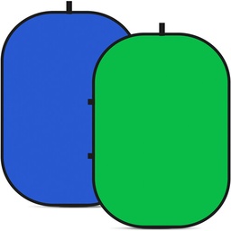 Neewer Collapsible Reversible Background 150X200CM Blue &Green
