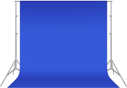 NEEWER 6x9 feet/1.8x2.8m Photo Studio 100% Pure Polyester Collapsible Backdrop(Background Only) Blue 10084197