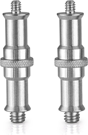 نيور محول برغي ذكر من 1/4"-20 إلى 3/8"-16 (عبوة من قطعتين) – رقم المنتج: 10100342