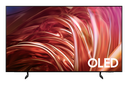 Samsung OLED TV QE77S85DAEXXN (77" OLED screen, 4K resolution, NQ4 AI Gen2 processor, 120Hz refresh rate, Dolby Atmos, FreeSync Premium, ultra-wide viewing angle, bezel-less slim design, OTS Lite sound, SmartThings support)