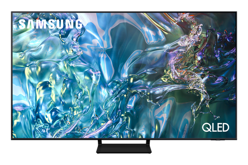 تلفزيون سامسونج Q60D (شاشة QLED مقاس 75 بوصة، دقة 4K، معالج Quantum Lite، معدل تحديث 60 هرتز، دعم HDR10+، صوت OTS Lite، تصميم AirSlim، وضع صانع الأفلام، دعم AirPlay وSmartThings، وضع محيط، منفذ HDMI 4K)