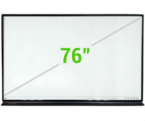 EFC-i3-76 eNote Electronic Flipchart Board 76'' with stand - Horizontal whiteboard Ceramic Surface