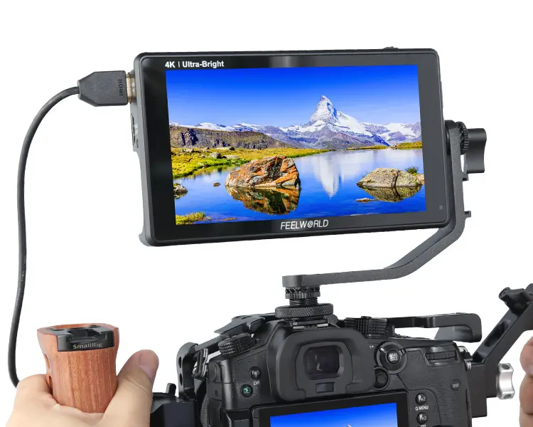FeelWorld LUT6 6" 2600 cd/m² 4K HDMI/3G-SDI Touchscreen Monitor