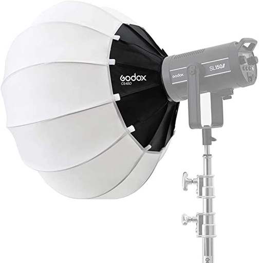 GODOX CS-65D سوفت بوكس على شكل فانوس – 25.6 بوصة / 65 سم – إضاءة ناعمة (CS65)