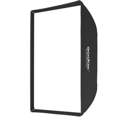 صندوق إضاءة Godox SB-FW-6090 بحجم 60x90 سم مع قاعدة تركيب Bowens وشبكة.
