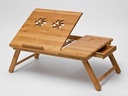 طاولة خشبية للابتوب