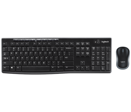 مجموعة لوحة مفاتيح وفأرة لاسلكية Logitech MK270