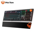 MeeTion MK500 4 Special Control Keys Typ C Cable Detachable Palmrest PC Backlit Illuminate Led RGB Gaming Mechanical Keyboard