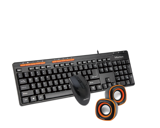 Meetion Tech-C105 Keyboard, Mouse and Speaker 3 in 1 Combo 