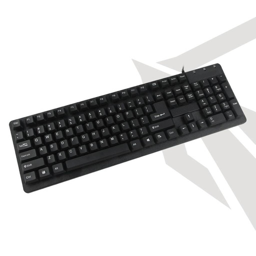 Meetion Tech MT-K202 USB Corded Keyboard Black 